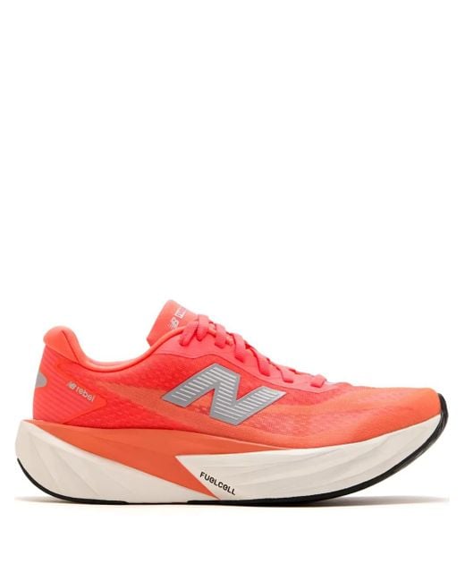 New Balance Pink Fuelcell Rebel V5 Sneakers
