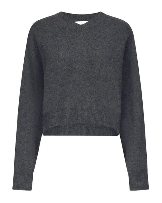 Loulou de Saison Black V-Neck Sweater