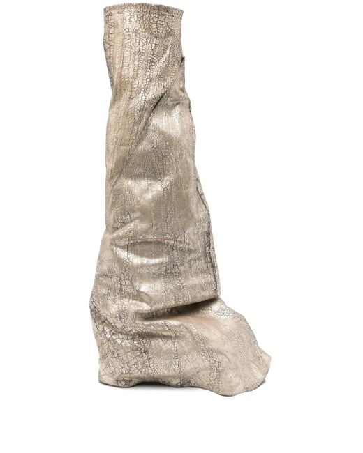 Rick Owens White Fetish Boots