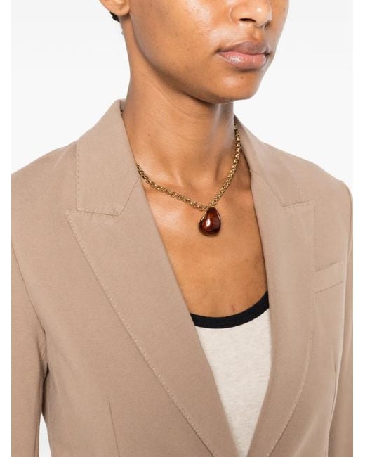 Circolo 1901 Natural Single-Breasted Jacket
