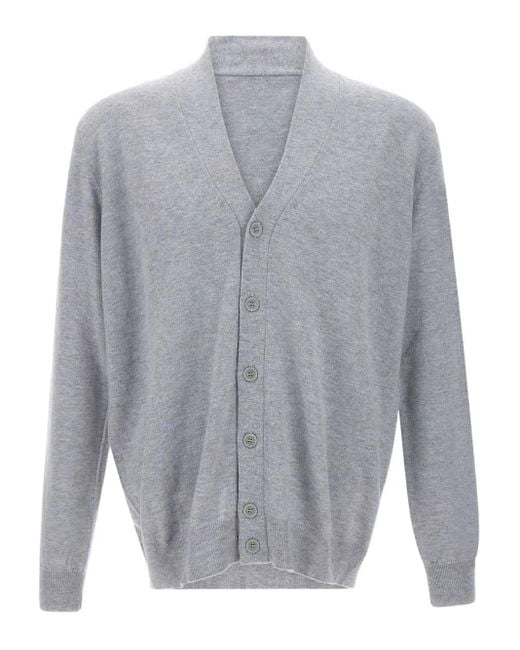 メンズ Kangra ウール カーディガン Gray