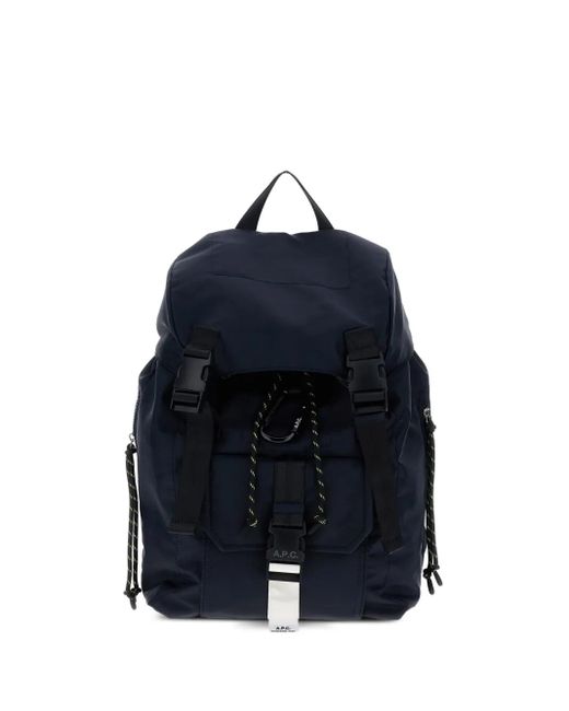 A.P.C. Blue Treck Backpack for men