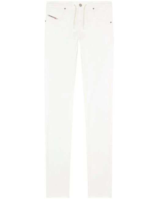 DIESEL White 2030 D-Krooley Joggjeans for men
