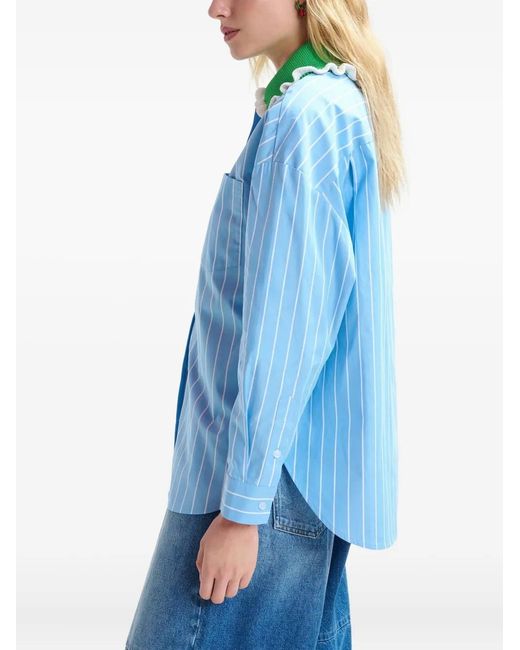 Essentiel Antwerp Blue Joyful Shirt