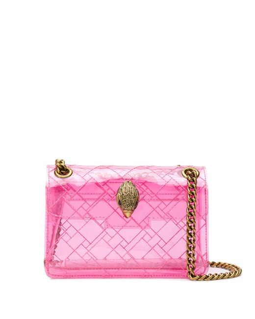 Kurt Geiger Pink Transparent Mini Shoulder Bag