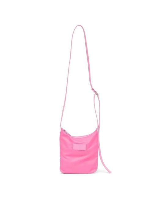 MM6 by Maison Margiela Pink Numeric Vertical Crossbody Bag