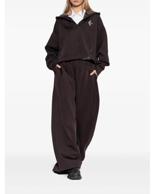 Lacoste Black Logo-Patch Hoodie