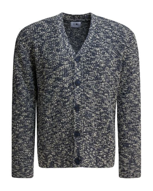 NN07 Gray Button Cardigan for men