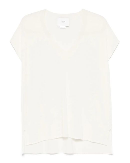 Vanisé カシミア トップ White
