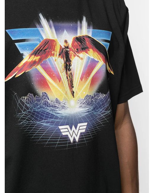 MJB Black Graphic-Print T-Shirt for men