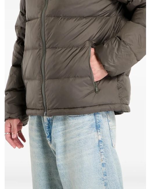 Calvin Klein Gray Hooded Zip-Up Jacket for men