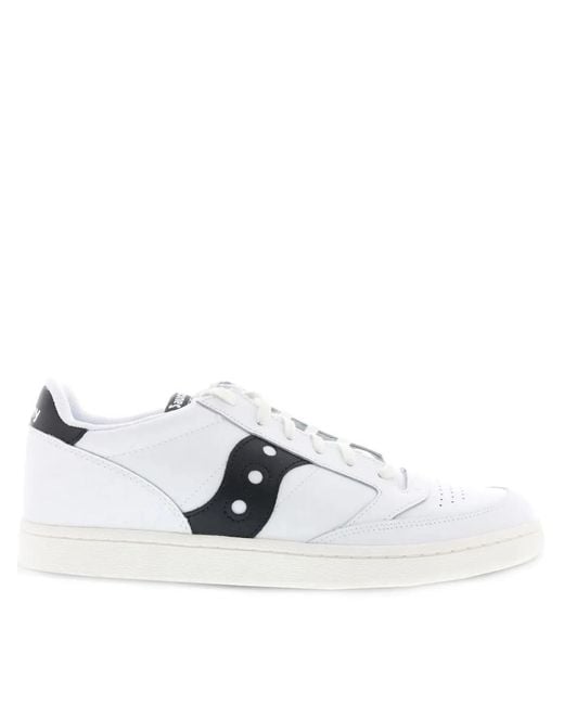 Saucony White Jazz Court Leather Sneakers