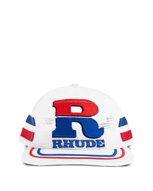 Cappello Da Baseball di Rhude in White da Uomo