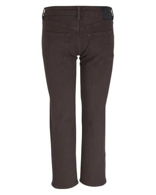 R13 Gray Boy Straight Jeans