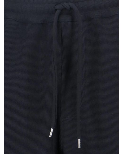Vivienne Westwood Blue Rear-Pocket Drawstring-Waistband Track Pants for men