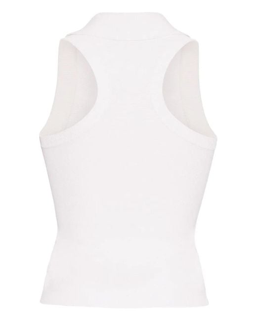 Cara Cara White Braylee Sleeveless Top