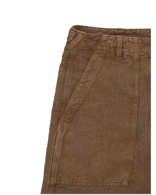 Fortela Natural Newfatigue Patch-Pocket Trousers for men