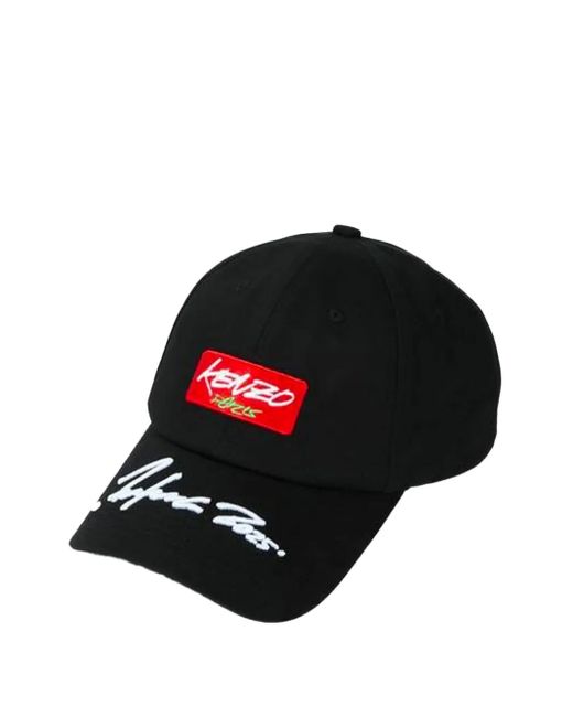 メンズ KENZO Embroidered-logo Baseball Cap Black