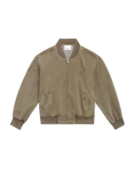 Isabel Marant Natural Marty Bomber Jacket for men