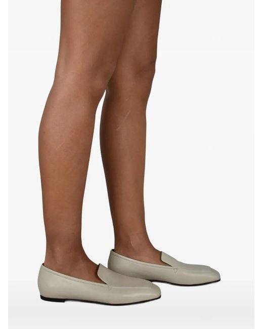 ANEST COLLECTIVE White Pointed Loafers
