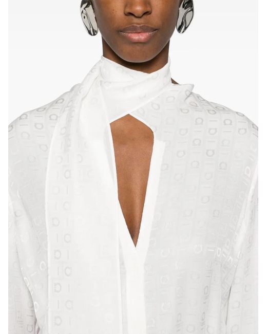 Ferragamo White Blouses