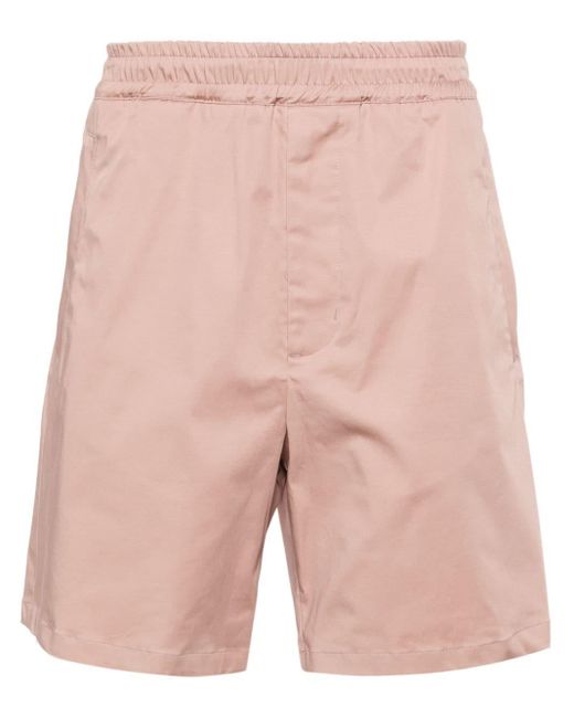 Low Brand Pink Tokyo Mid-rise Bermuda Shorts for men