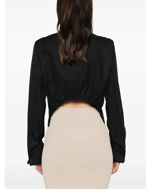 Max Mara Onagro Blouse in het Black