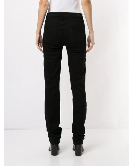 PAIGE Skyline Straight - Black Shadow