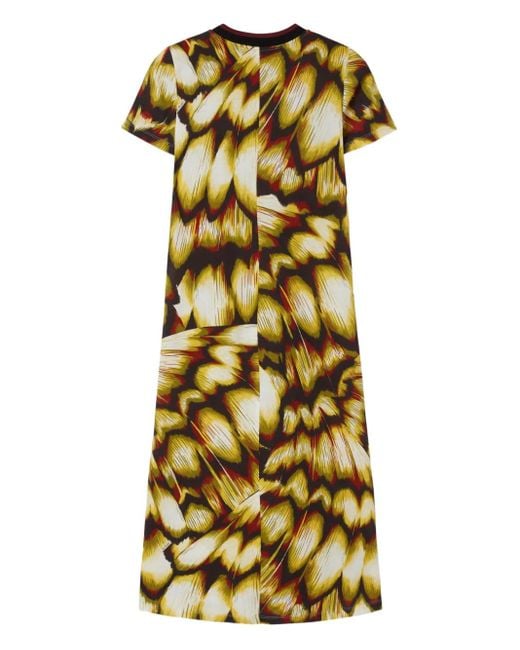Robe Maxi Imprimée LaDoubleJ en coloris Metallic