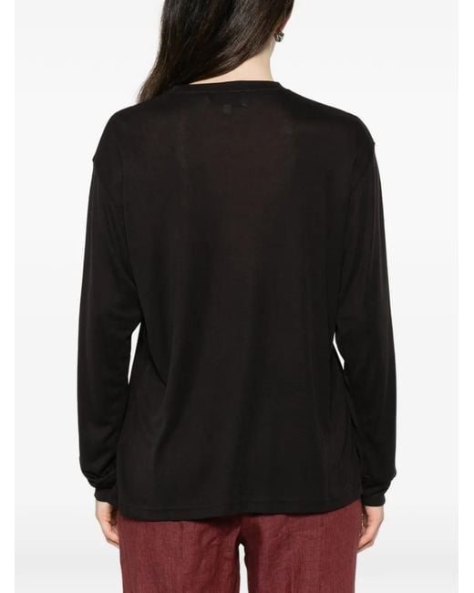Pull À Col Rond Studio Nicholson en coloris Black