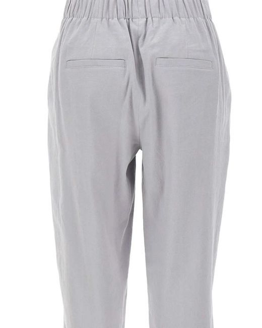 Vince Gray Grace Mid-Rise Trousers