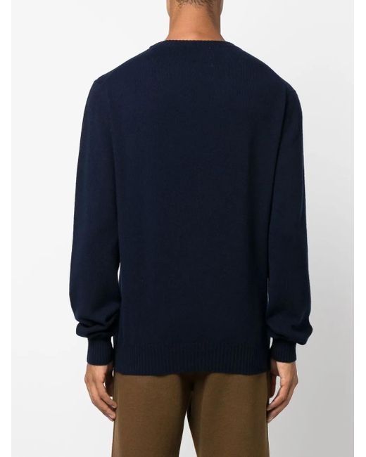 Barrie Blue B Label Cashmere Jumper for men