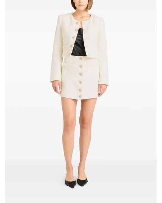 Cinq À Sept Natural Linda Tweed Jacket