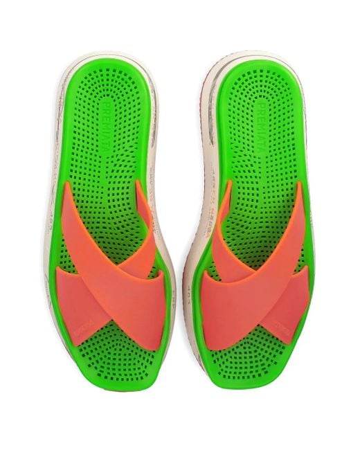 Premiata Green Claquettes Moura