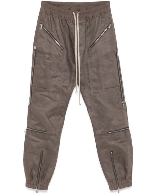 Rick Owens Gray Headon Trousers for men