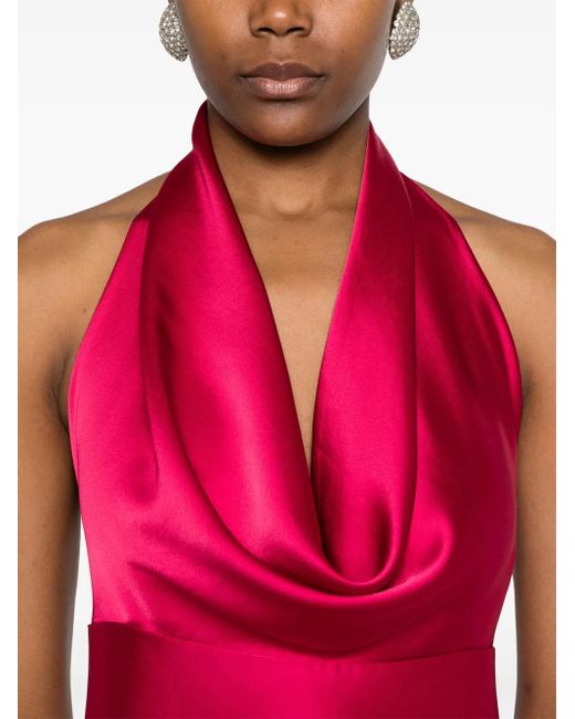 Blanca Vita Pink Maxikleid Aus Satin