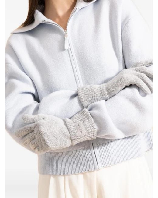 Rag & Bone Gray Blake Gloves