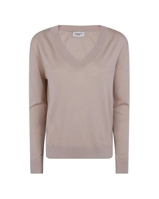 Weekend by Maxmara Natural Talamo V-Neck Sweater