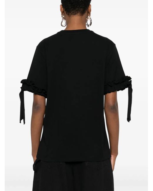 Coperni ラッフルトリム Tシャツ Black