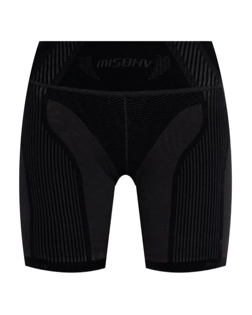 Pantalones cortos con diseño stretch M I S B H V de color Black