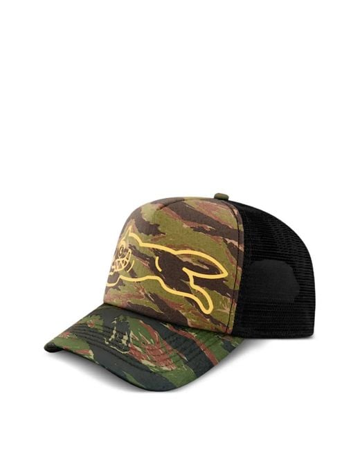 ICECREAM Green Running Dog Adjustable-Strap Cap for men