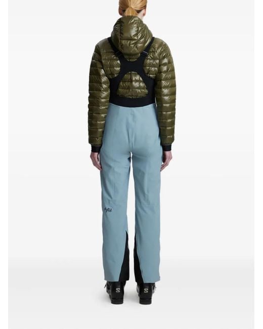 Aztech Mountain Blue Zip-Up Bib Pant
