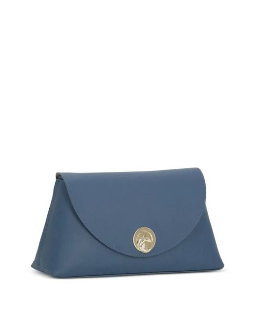 Coccinelle Blue Medium Nikla Shoulder Bag