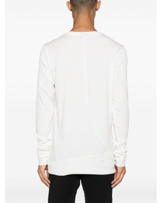 T-shirt à design à empiècements Thom Krom pour homme en coloris White