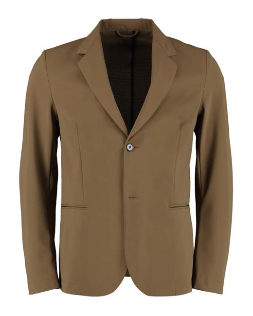 THE (Alphabet) Green Two-Button Blazer for men
