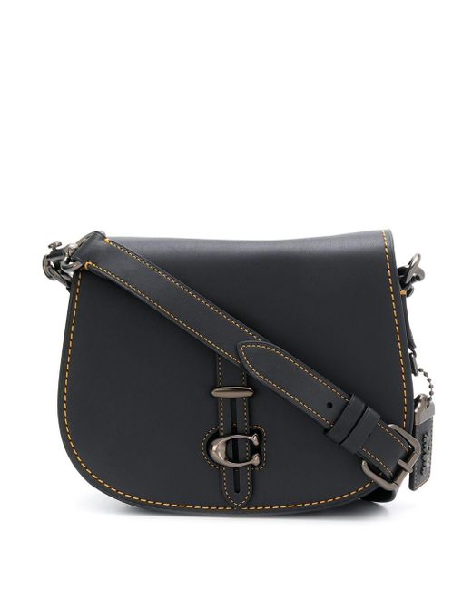 COACH Saddle Crossbody Bag in Black Lyst