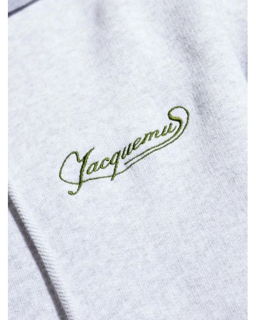 Jacquemus Gray Corto Hoodie for men