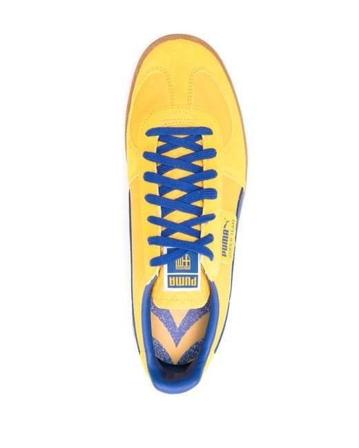 PUMA Yellow Super Team Parma Sneakers for men