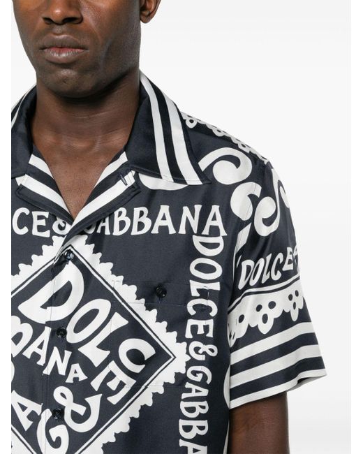 メンズ Dolce & Gabbana Marina シャツ Black