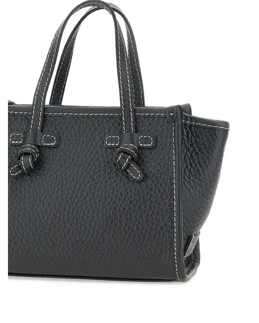 MARCELLA CLUB Black Miss Marcela Leather Mini Bag